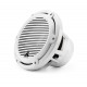 JL Audio M6-10W-C-GwGw-4 10-inch (250 mm) Marine Subwoofer Driver, Gloss White Trim Ring, Gloss White Classic Grille, 4 Ω